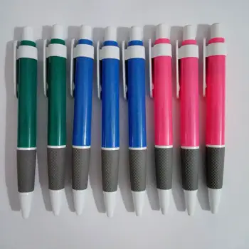 

300 PCS Novelty Plastic pen gift pen Promotional ball Pen Blue ink 0.7mm Colour Shell Random Send