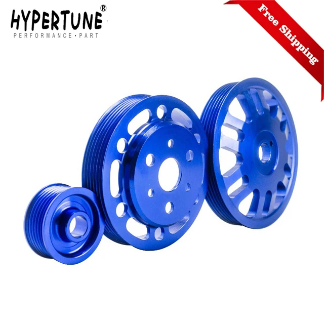 

Free Shipping Crank Alternator Water pump Pulley for Toyota GT86 Scion FR-S Subaru BRZ 2012 + Blue HT6858