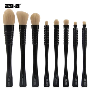 

MAANGE 8PCS Cosmetic Makeup Brushes Tool Set Power Blush Foundation Eye Shadow Blending Lip Concealer Beauty Make Up Brush kits