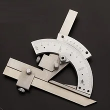 0-320 градусов Универсальный конический транспортир тест линейка транспортир угломерный инструмент goniasmometer