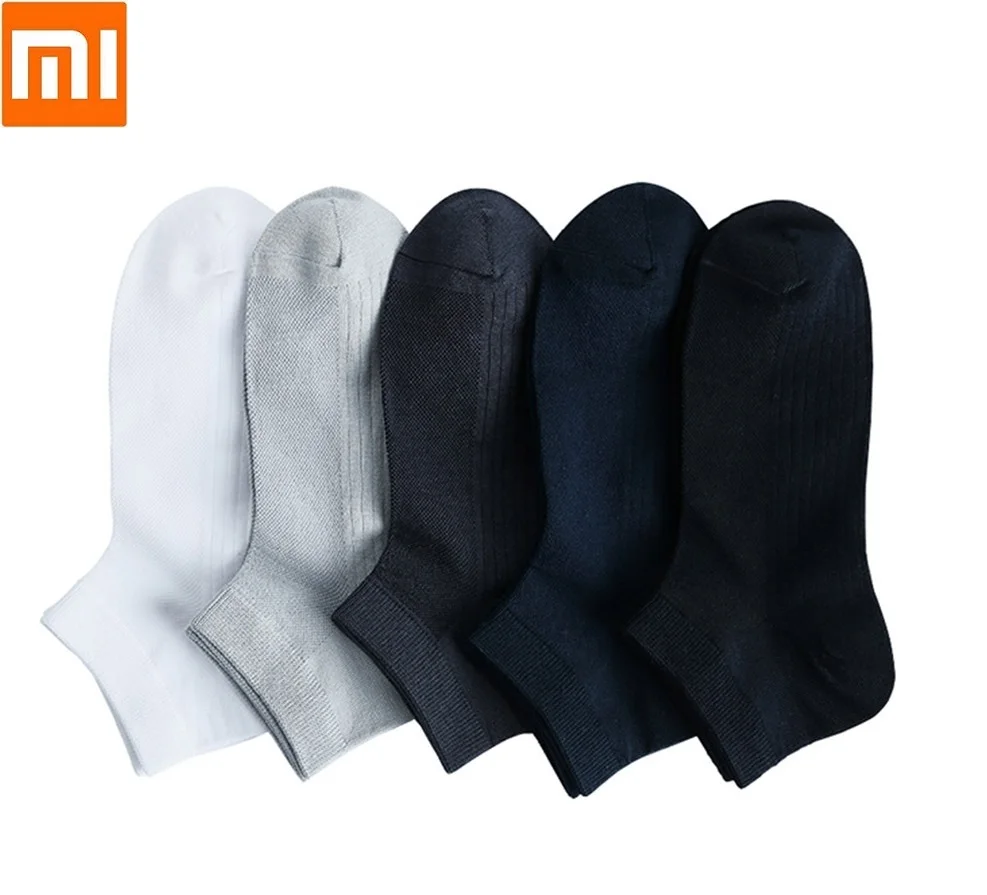 

New 365wear 5 pairs breathable men's socks spring summer antibacterial socks Breathable Soft and comfortable short Socks