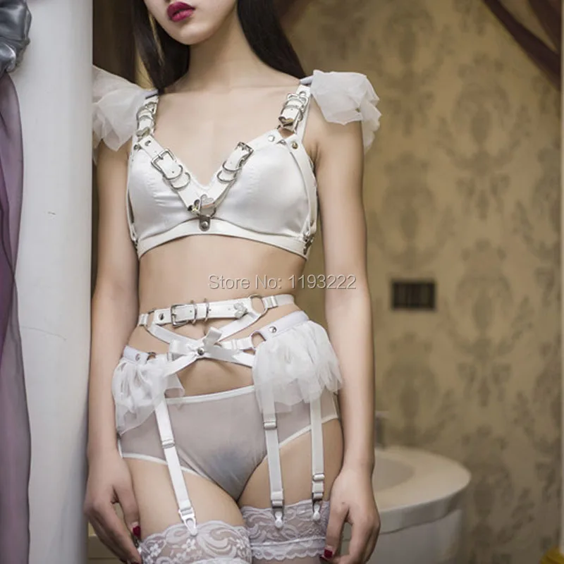 Lolita Kawaii Cat Meow 100% ручной работы сексуальный многослойный кружевной сетчатый