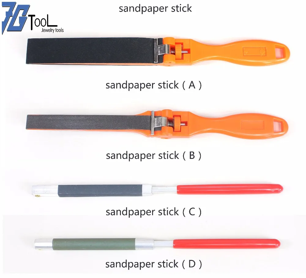 Наждачная бумага линейка наждачная бумага полированный стержень инструменты для полировки ювелирных изделий Абразивная Полировка Инструмент Аксессуары