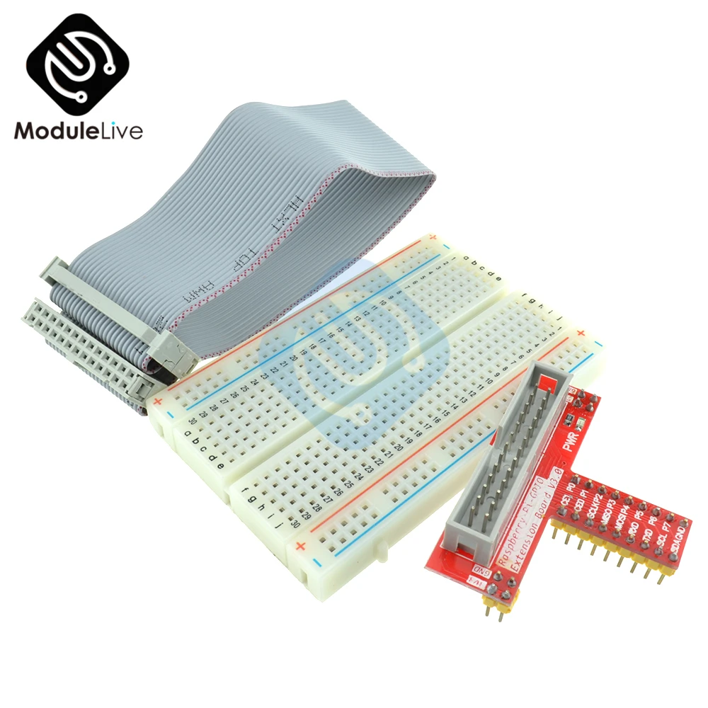 Комплект удлинителей GPIO адаптер макетной платы 26 контактный ленточный кабель