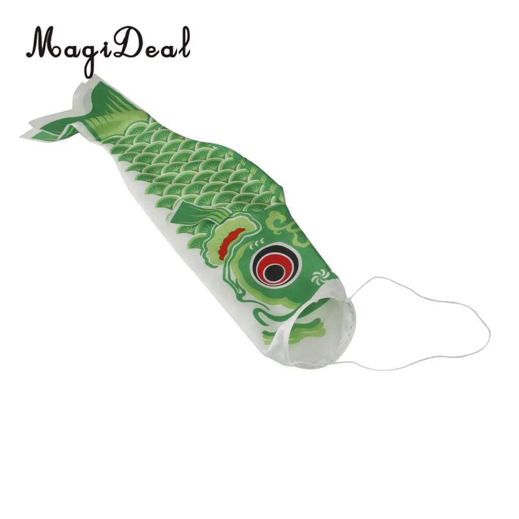 Magirichesse-Banderole à Vent Japonaise, Sensation Carpe, Koi Nobori, Marin Poisson, Décorations de ixà Domicile, 40cm, 55cm, 70cm, 100cm, 150cm