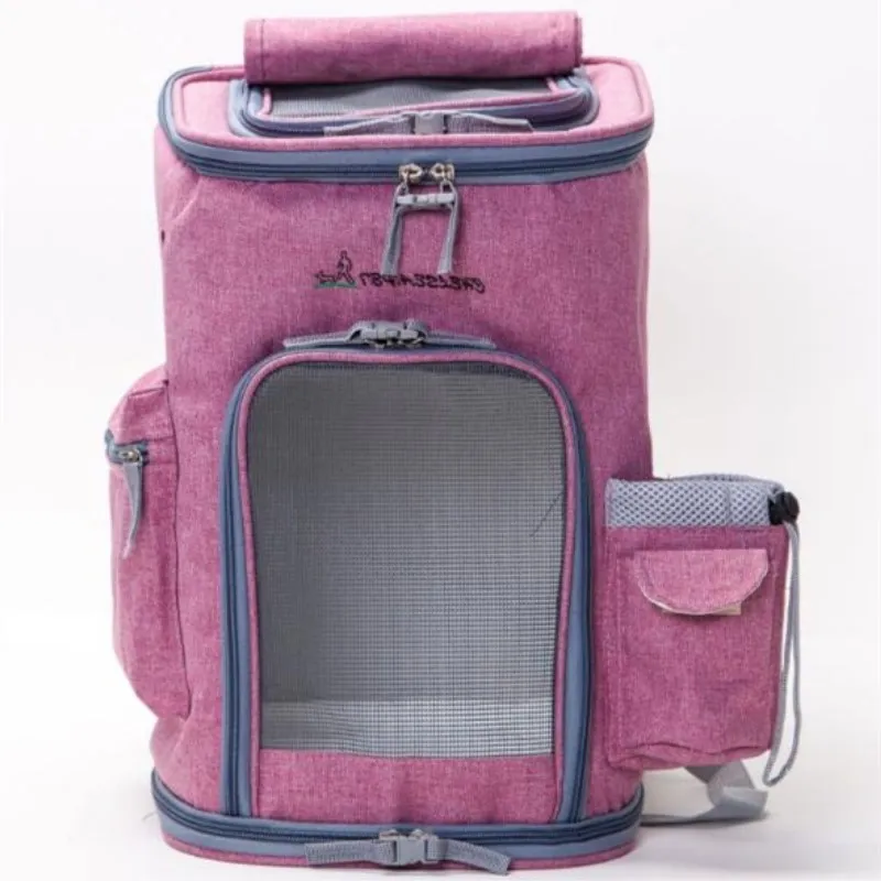 Переноска для кошек, дышащая переноска для домашних животных, модный рюкзак на плечо для собак, для щенков, переносная сумка для путешествий, для домашних животных