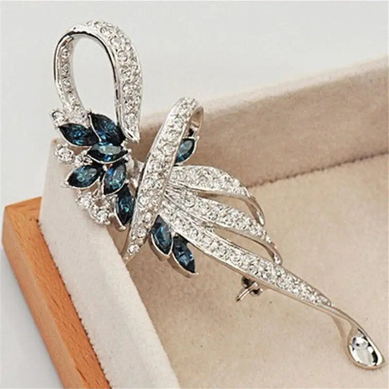 Hot Sale 1pc Crystal Brooches For Women Lovely Retro Fashion For Women Fashion Brooches Jewelry New