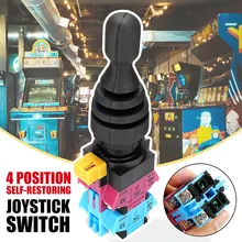 22 мм 4NO 4 позиционный водонепроницаемый самовосстанавливающийся мгновенный монолевер джойстик переключатель HKD-FW24 для игровой консоли