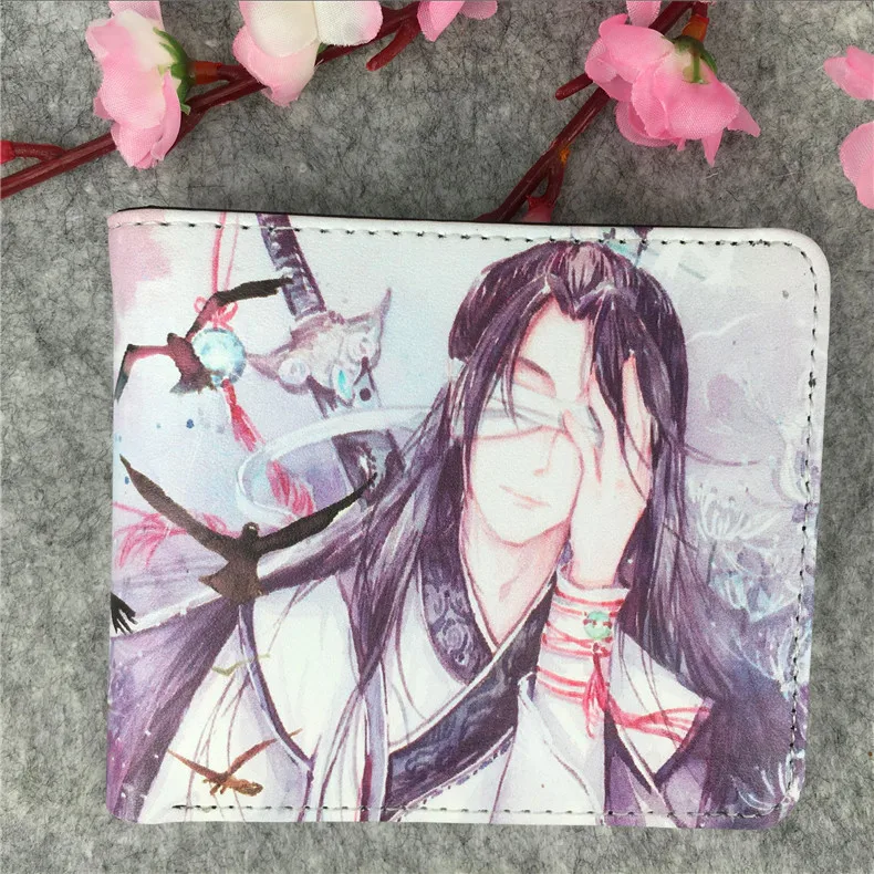 Giancomics Mo Dao Zu Shi Wallet Wei Wuxian Lan Wangji Аниме Бумажник для кредитных карт держатель карман