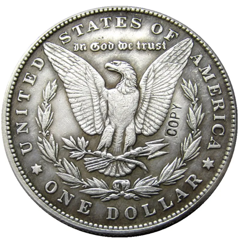 HB(36) HN US 1921 Morgan Dollar заколка на Хэллоуин копии монет