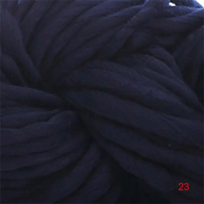 1 мяч супер толстая шерсть для ручного вязания DIY одеяло вязаная шапка из шерсти ровинг крючком не сужающийся книзу из толстой пряжи