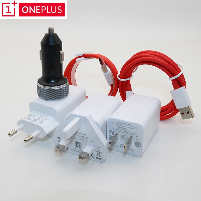 

Original OnePlus 6 Dash car charger Fast charge one plus 6t 5t 5 3t 3 smartphone 150cm noodles usb 3.1 type C Cable