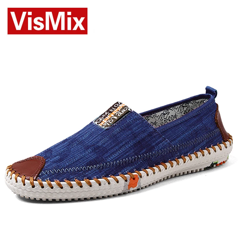 2016 nuevos Mens zapatos de lona moda Casual verano para hombre zapatos planos clásicos zapatos sin