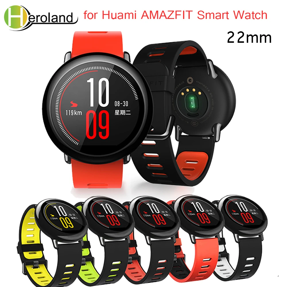 Ремешок силиконовый для Xiaomi Huami Amazfit Bip BIT PACE Lite Youth спортивный сменный Браслет