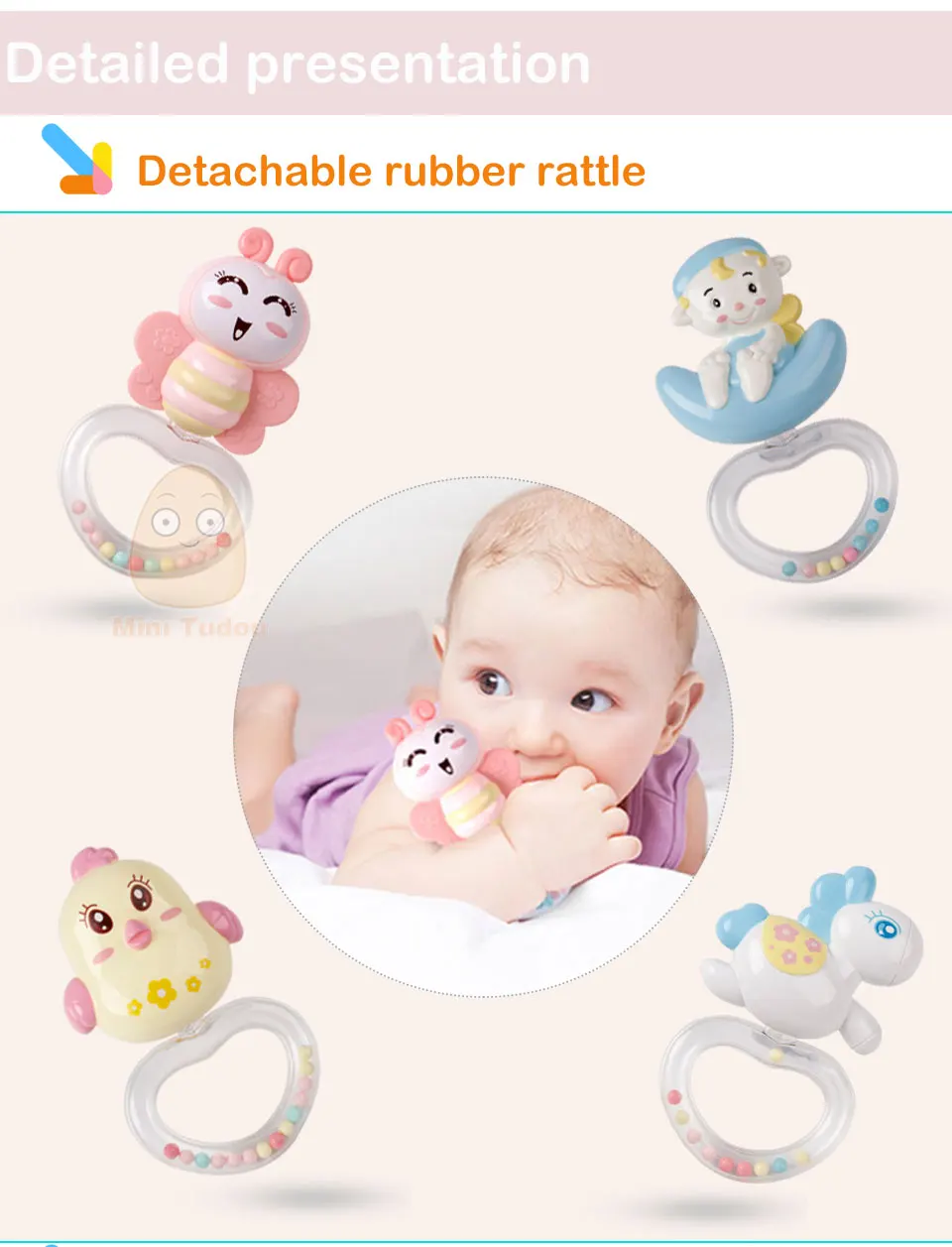 baby shower toys Baby Rattles Crib Mobiles Toy Holder Rotating Mobile Bed Bell Musical Box Projection 0-12 Months Newborn Infant Baby Boy Toys Baby & Toddler Toys luxury