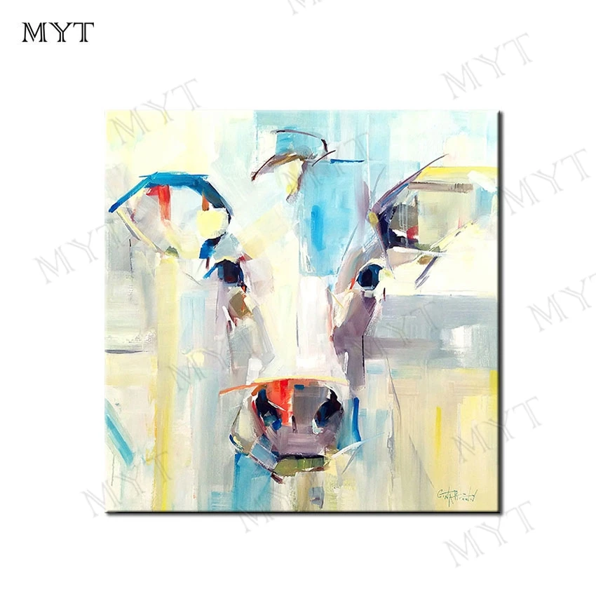 

MYT New Designed 100% Hand Oil Paintings On Canvas Coloring Abstract New Arrival Wall Art Pictures Home Decor Sea Boat