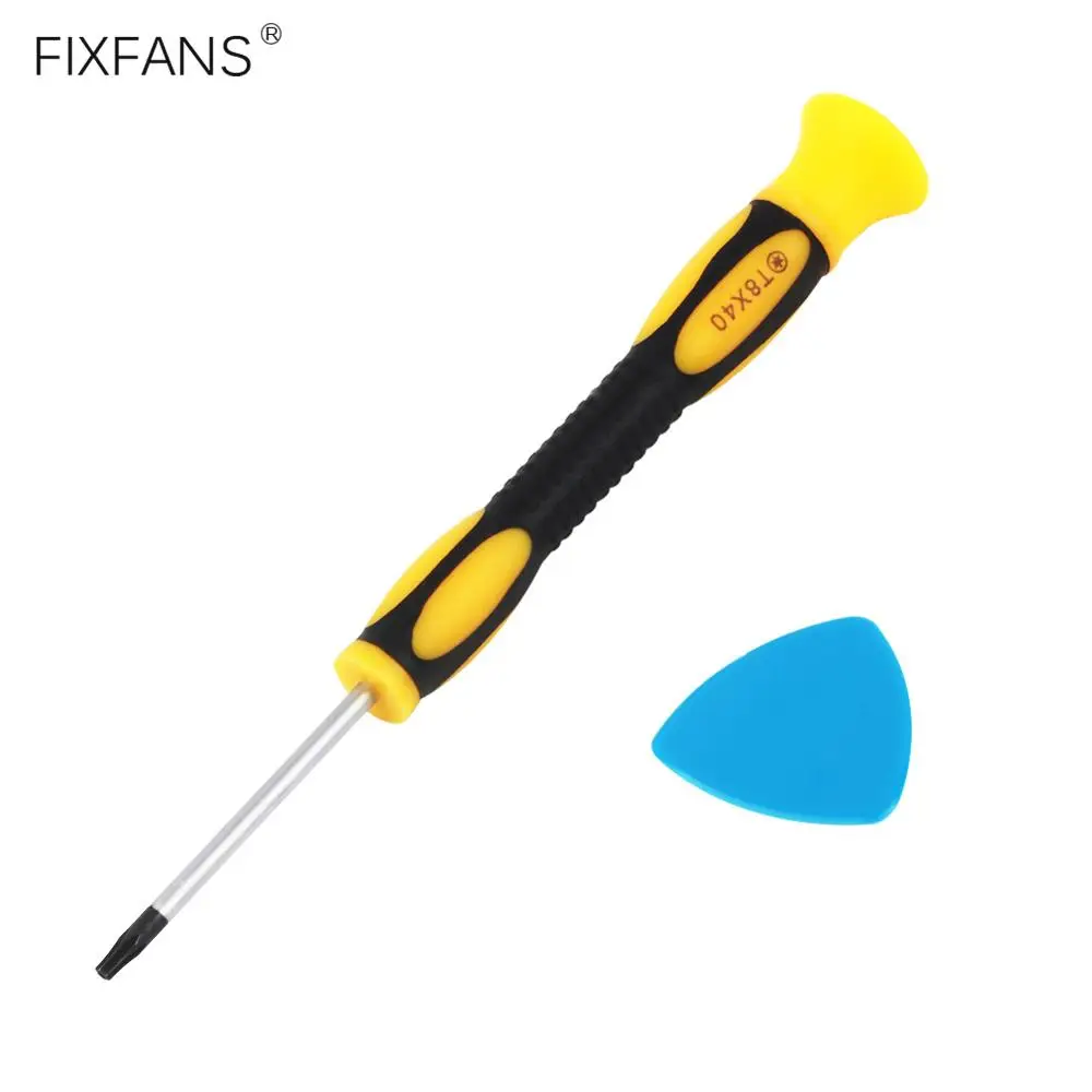 

FIXFANS T8 Torx Screwdriver T8H Security Bit Screwdriver with Prying Tool for Xbox One Xbox 360 Wireless Controller Repair Tools