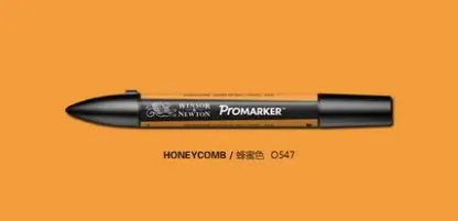 Winsor& Newton Promarker профессиональный дизайн маркеры желтый и оранжевый тон - Цвет: honeycomb