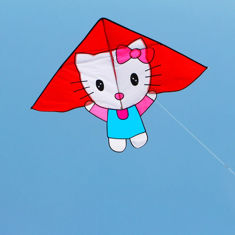 free shipping high quality hello kitty delta kite wholesale children