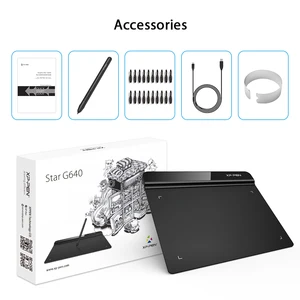 XP-Pen Star G640 Graphics Digital Tablet Drawing for OSU and Drawing 8192 Levels Pressure 266RPS for Art Online Education