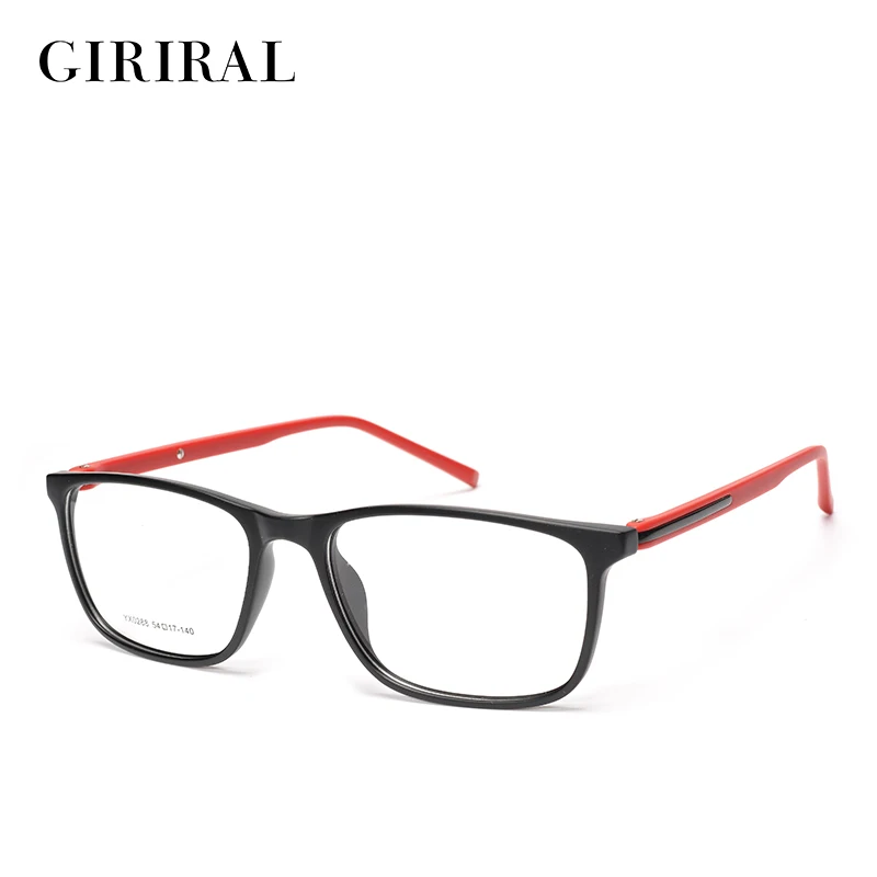 

2018 TR90 men eye glasses frame brand fashion transparent myopia vintage optical designer glasses frame #YX0288