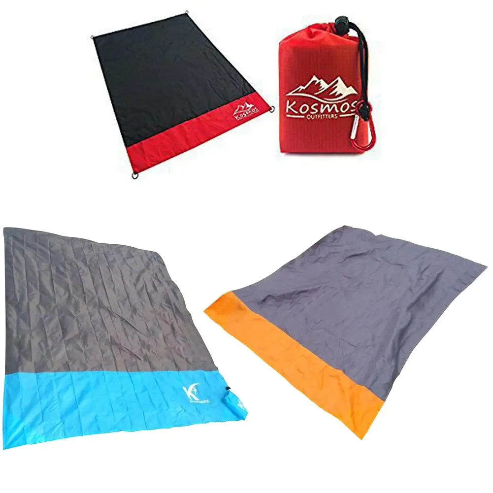 Portable Ultra thin Folding Pocket Blanket Camping Waterproof Blanket