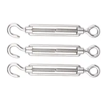 Стяжной трос Натяжной крюк оцинкованный 6 мм(упаковка 3