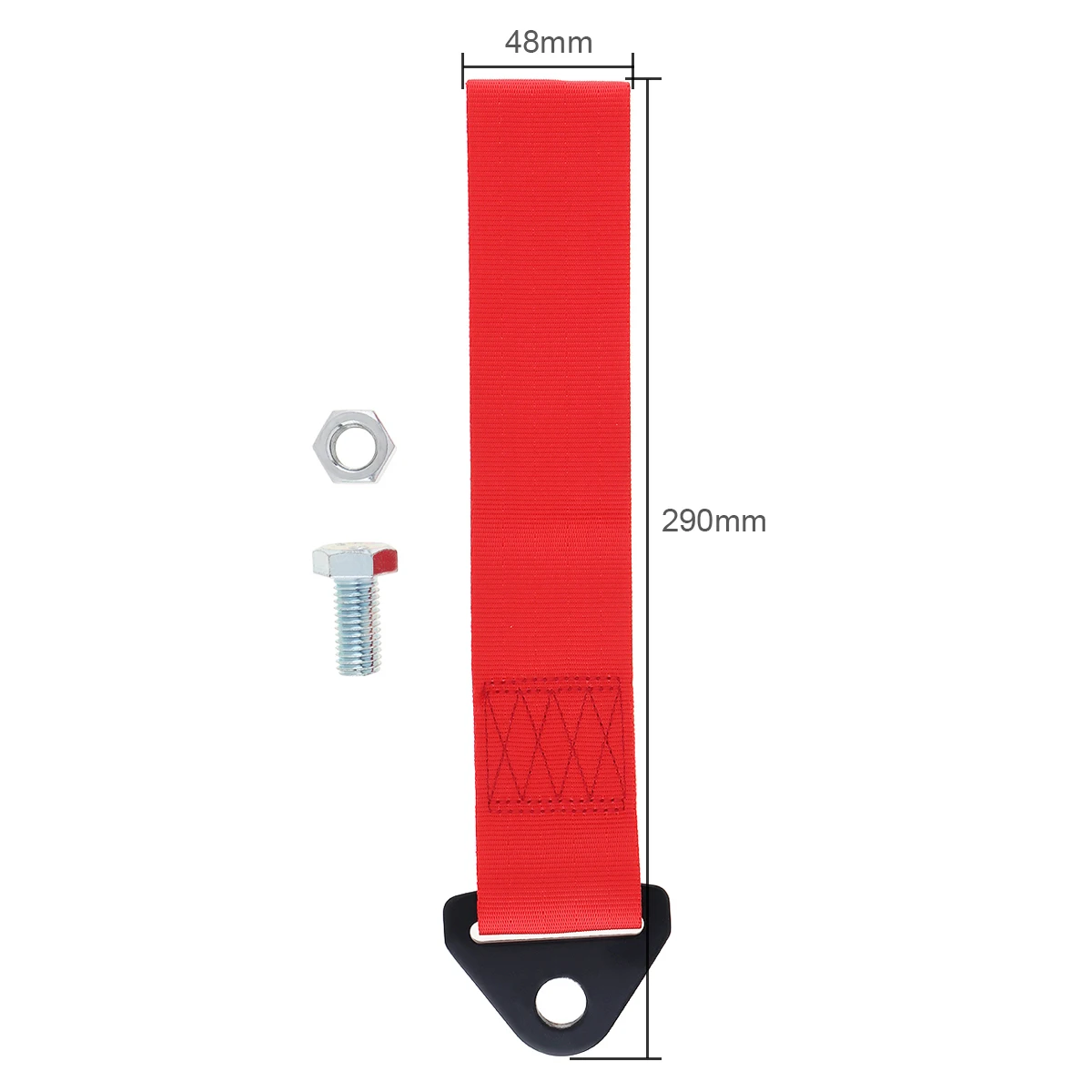 2 بوصة 25 سنتيمتر الأحمر العالمي سيارة أصلحت الجر حزام شاحنة سحب الحبال مقطورة هوك مع مسامير و المكسرات 2 بوصة 25 سنتيمتر الأحمر العالمي سيارة أصلحت الجر حزام شاحنة سحب الحبال مقطورة هوك مع مسامير و المكسرات