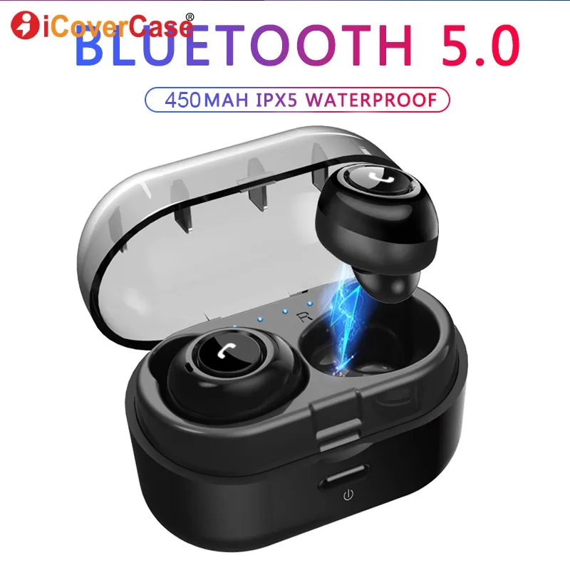 Близнецы Bluetooth наушники с зарядной коробкой беспроводные наушники микрофон для samsung Galaxy A10 A20 A30 A40 A50 A60 A70 A80 M10 M20 M30