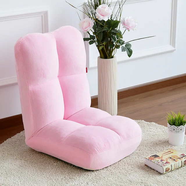 Special Offers Lazy Chair Floor 7 Colors Lovely Japanese Reclining "Zaisu" Seat Modern Fashion Leisure Foldable Adjsutable Recliner Lazy Chair
