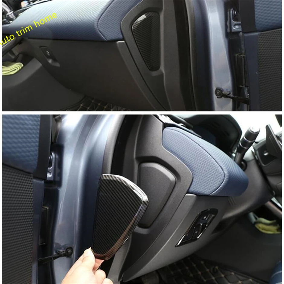 

Lapetus Side Dashboard Decoration Panel Cover Trim 2 Pcs ABS Fit For Land Rover Range Rover Velar 2018 2019