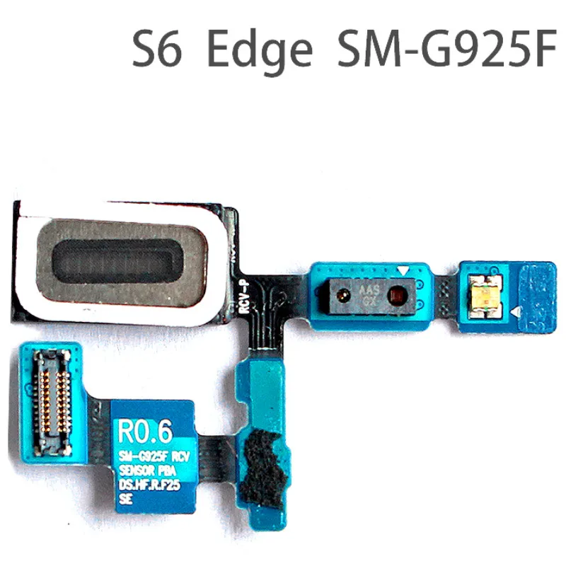 Динамик с датчиком приближения и гибким кабелем для Samsung Galaxy S6 Edge G925F|Шлейфы