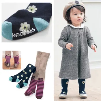 

Multi Color Girl Pant Sweet Princess Leggings Girl Summer Flower Printing Skinny Trousers Kids Leggings Children Clothing