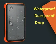 Solar Power Bank Dual USB Power Bank 30000 mAh Waterproof PowerBank Bateria External Portable Solar Panel Universal