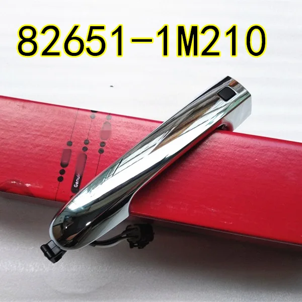Для kia Forte снаружи ручка передней двери, внешняя ручка, Индуктивная внешняя ручка, с кнопкой 826511M210