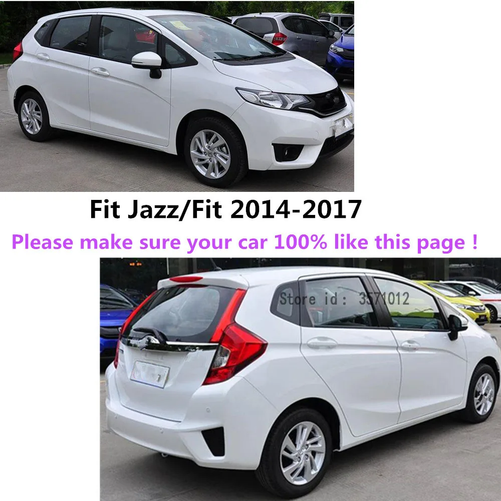 Автомобильная наклейка для Honda Fit Jazz 2014 2015 2016 2017 стильный детектор задняя рамка