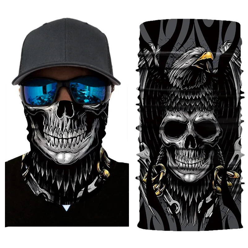 

Motorcycle Mask Skull Balaclava Biker Face Shield Mascara Moto Halloween Kominiarka Cagoule Visage Ghost Face Mask Motorcycle