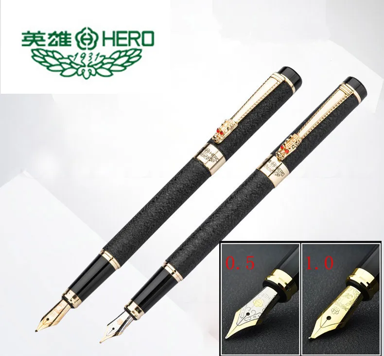 

Stationery Office supplies High metal Golden Clip ink 0.5mm 1mm luxury quality Iraurita Fountain Pen