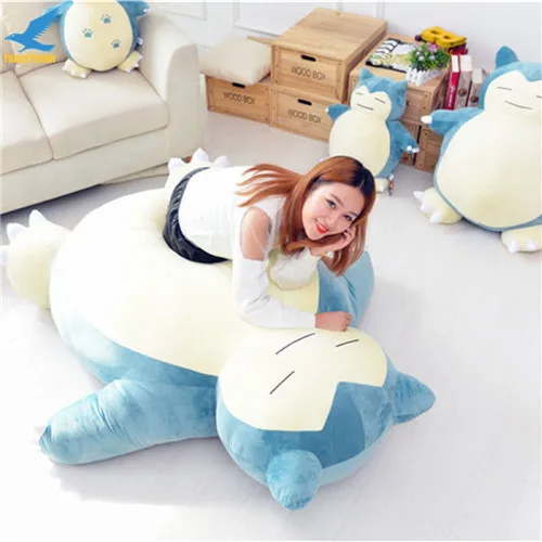 Fancytrader 59'' Giant Stuffed Snorlax Plush Anime Soft Animal Doll Pillow Bed Best Gift Can Buy Skin Cover Only (5)