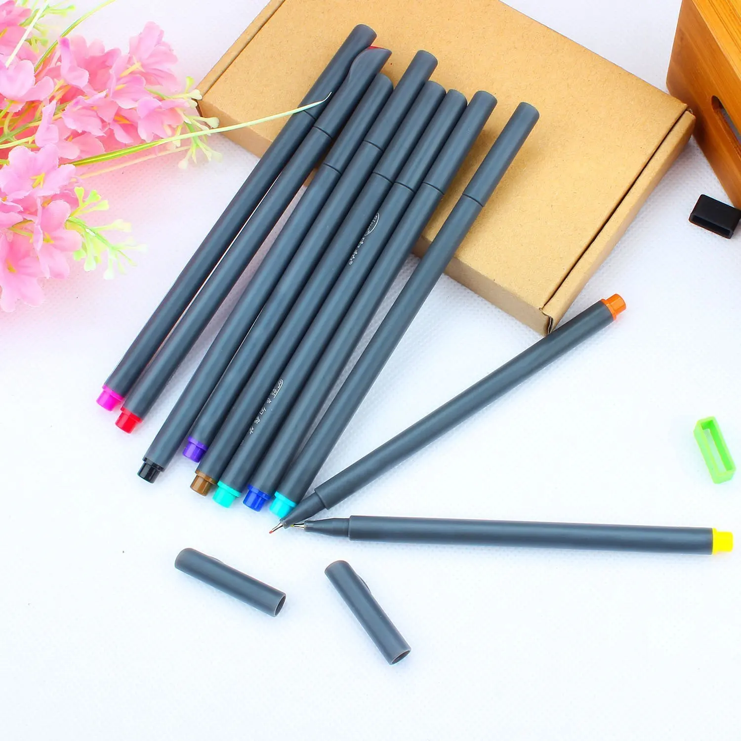 Fineliner Colored Pens Bullet Journal Planner Pen, Porous Fine Point  Drawing Markers For Writing Sketch Taking Note Calendar - Gel Pens -  AliExpress