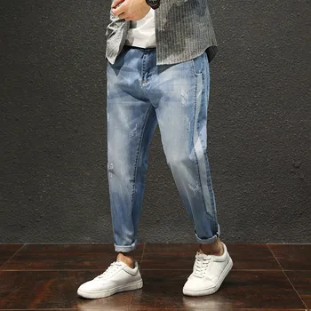

Cheap wholesale 2019 new autumn winter Hot selling men's fashion casual Popular long Pants MW297