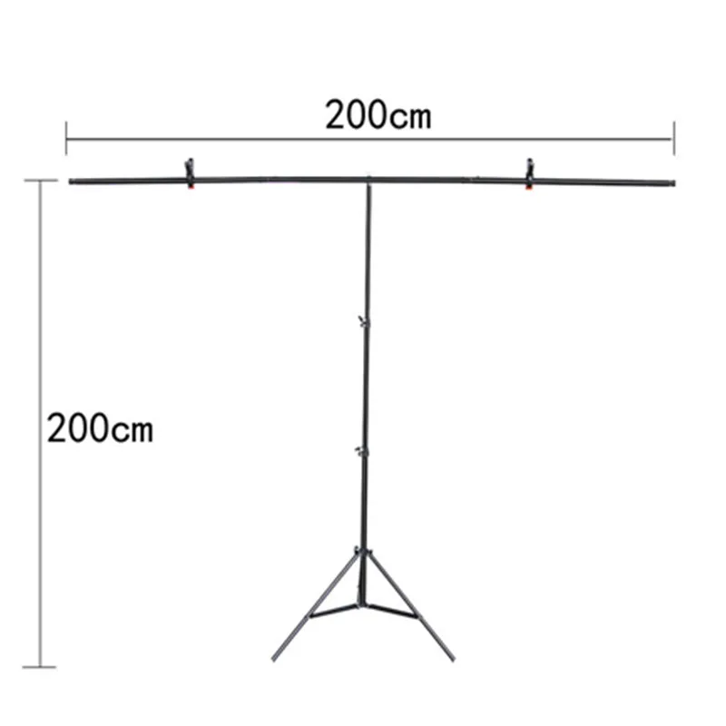 Фон фоновая подставка для фоновой ткани большой, ПВХ задняя пластина штатив, осветительная стойка