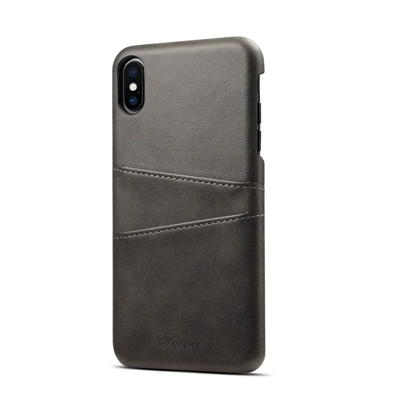 Чехол для iphone 11 pro xs max x xr 6 6s 7 8 plus apple Capa Funda Etui роскошные кожаные телефонные аксессуары для задней крышки Coque Shell - Цвет: Black