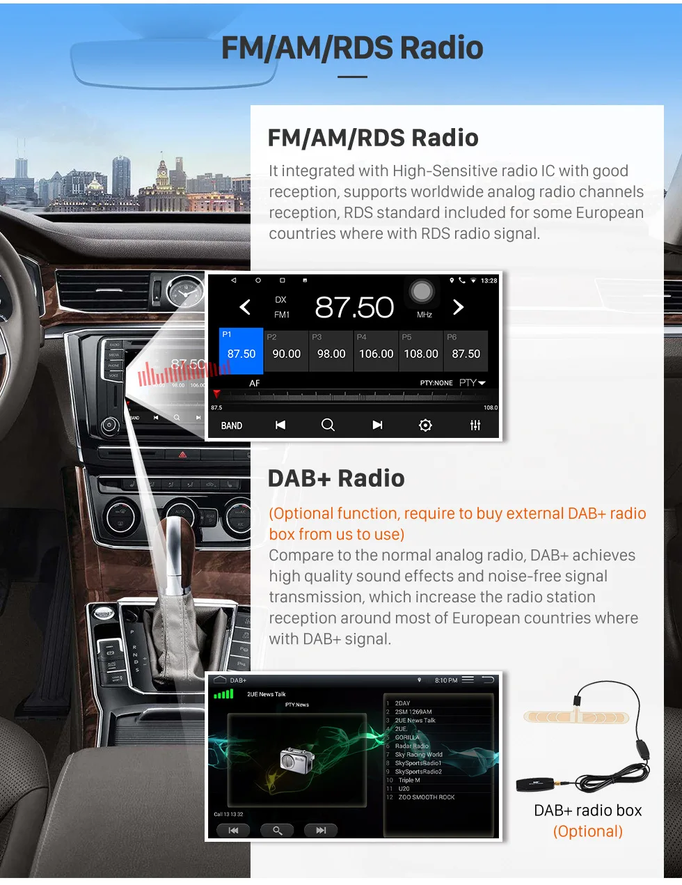 Seicane стерео " HD Android8.1 gps Navi для TOYOTA AVALON 2006 2007 2008 2009 2010 мультимедийная поддержка DAB+ OBDII SWC