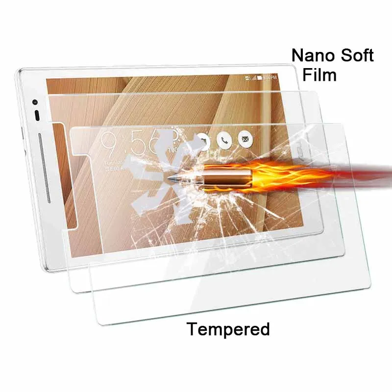 Для Asus ZenPad 8,0 Z380KL 8," TAB Взрывозащищенная эластичная нанопленка лучшая Водонепроницаемая пластиковая защитная пленка для экрана
