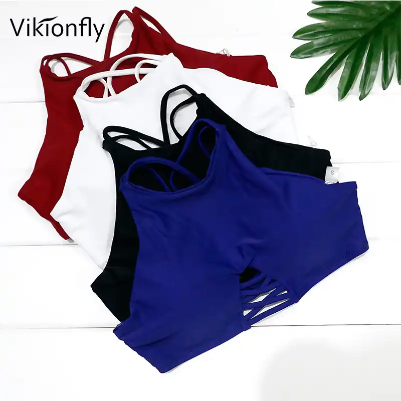 high neck bathing suit tops