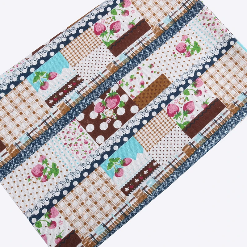 Nanchuang хлопок льняная ткань для лоскутное одеяние hometextile ткань для дивана занавески сумки кукла наволочка Материал 100x150 см