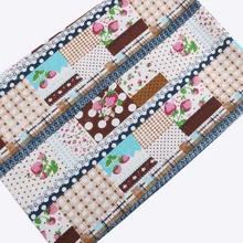 Nanchuang хлопок льняная ткань для лоскутное одеяние hometextile ткань для дивана занавески сумки кукла наволочка Материал 100x150 см