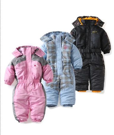 ФОТО baby snowsuit autumn winter windproof  baby girl baby boys romper polyester windproof snowsuit ropa de bebe baby clothes
