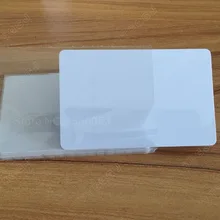 По DHL 1000 шт./лот 1k S50 пустая карта тонкая ПВХ Карта RFID 13,56 МГц ISO14443A IC смарт-карточка fudan чипы водонепроницаемые